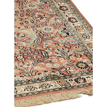 Tapis d'orient CACHEMIRE 18 1A2T Fabrication artisanal en Rayonne 4