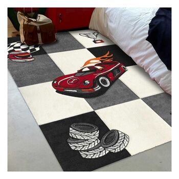 Tapis enfant KIDS VOITURE en Polypropylène 1