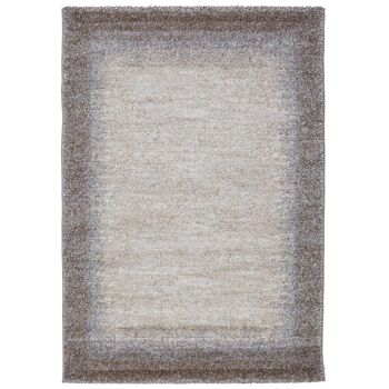 Tapis salon 80x150cm ELEGANT 03 Marron en Polypropylène 1