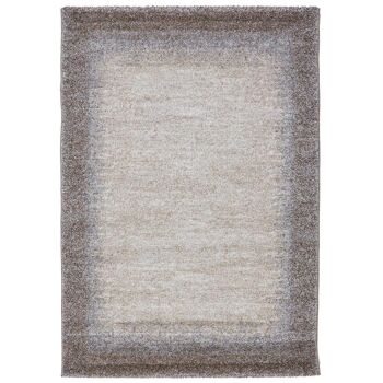 120x120 - un amour de tapis - tapis rond - tapis salon moderne design faux uni - tapis rond salon poils ras - tapis chambre turquoise - tapis rond mar 1