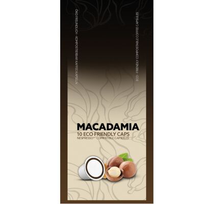 Nespresso caps macadamia
