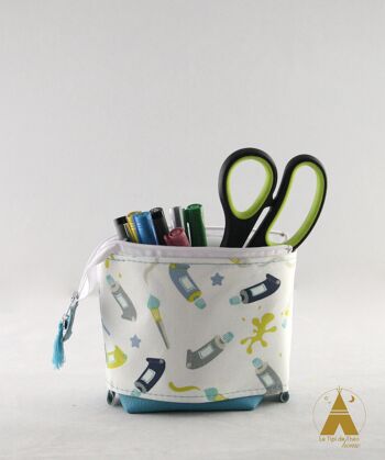 Trousse pot à crayons - Peinture 2