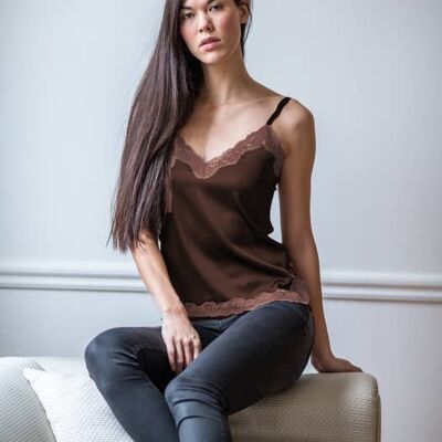 Camisole, das Original, Braun - Kaffee