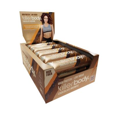 Killerbody proteïne reep Chocolate Brownie - 15 pack