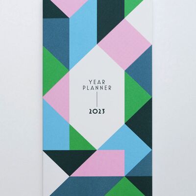 Planificador anual / planificador anual 2023 Mosaico
