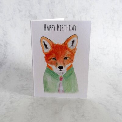 Fox Father's Day Card