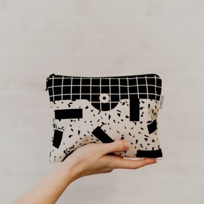 Pochette trousse en velours Memphis