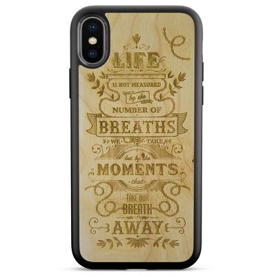 The Meaning Wooden Phone Case