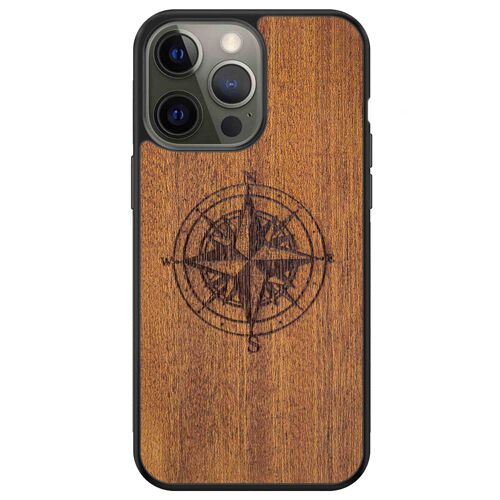 Compass Wooden Phone Case