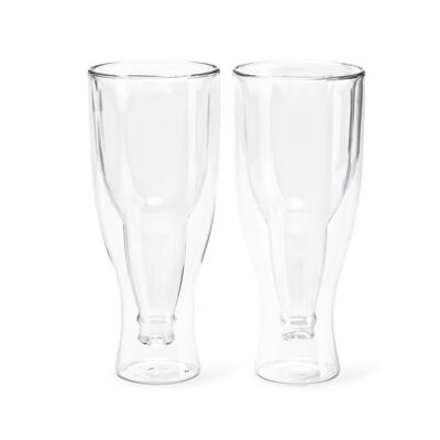 Bierglas, Schwerkraft, 250 ml, x2