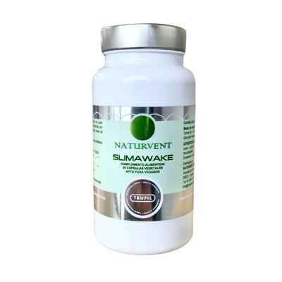SLIMAWAKE Carbohydrate blocker and appetite satiator. Reduce Calories and Weight. 60 capsules