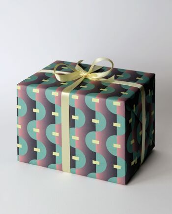 Papier cadeau Funky Waves 1