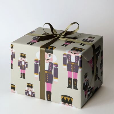 Nutcracker wrapping paper