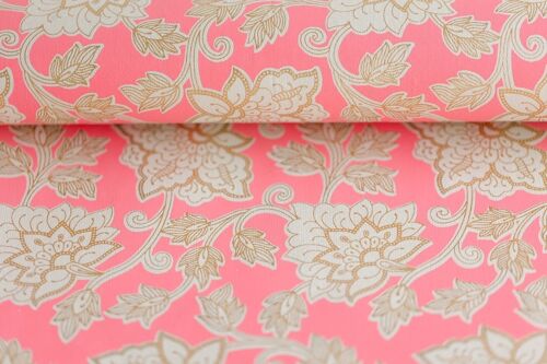 BLOOM CORAL GIFT WRAP