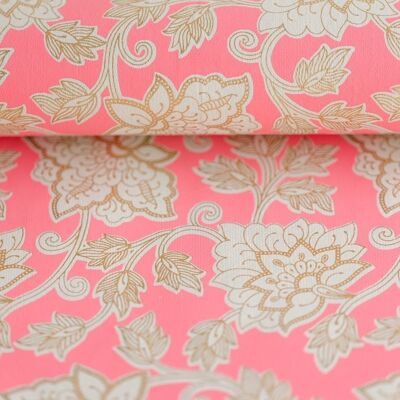 BLOOM CORAL GIFT WRAP