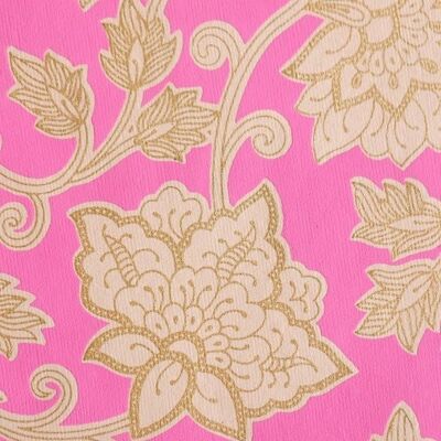 PAPIER CADEAU BLOOM ROSE VIF