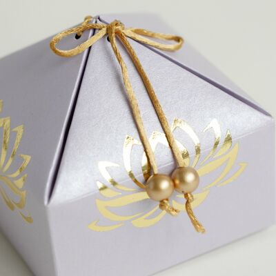 COFFRET CADEAU LOTUS LILAS