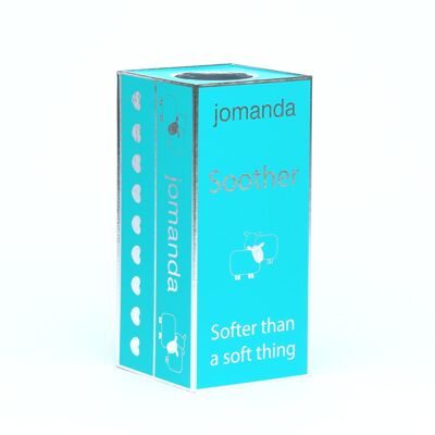 Baby-Schnullerbox mit Jomanda-Logo