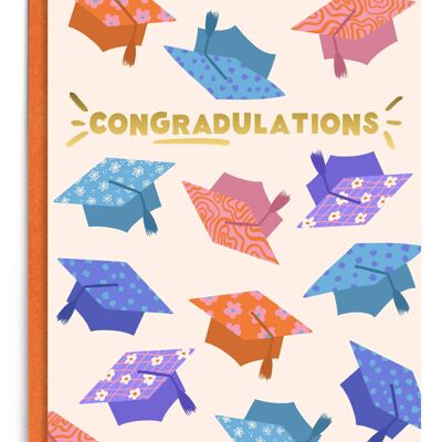 Félicitations | Carte de remise des diplômes drôle | Carte bien faite