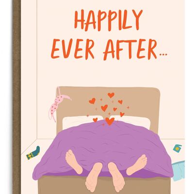 Happily Ever After Wedding Card | Funny Wedding Card