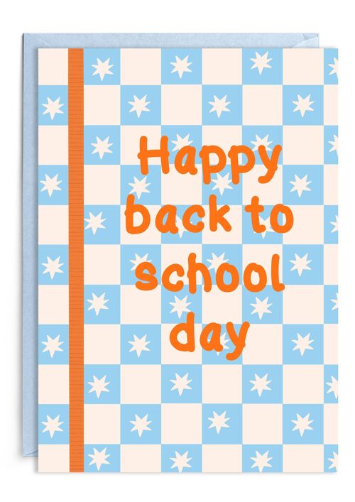 Happy Back To School Card | Good Luck Card | New School Card