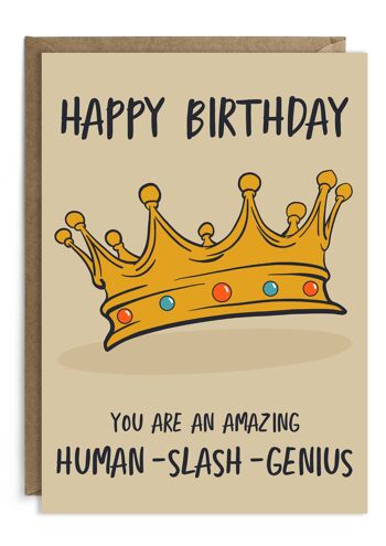 Joyeux anniversaire - Vous êtes un incroyable génie humain Slash 1