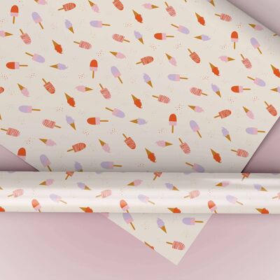 Ice Cream Wrapping Paper