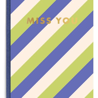 Miss You | Gold Foil