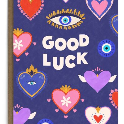 Milagros Charms Good Luck Card | Good Luck Charm Card