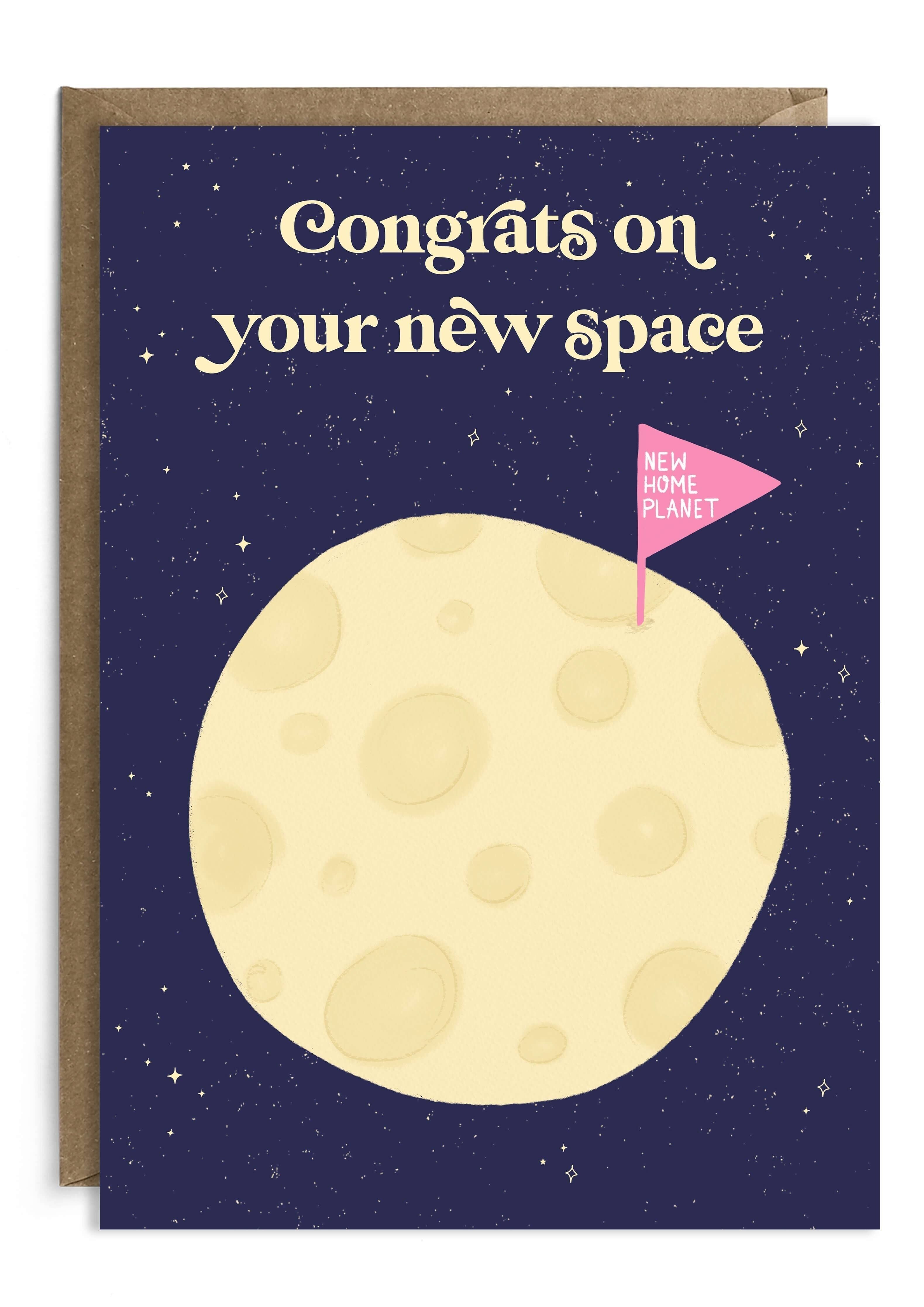 Nuovo spazio | Nuova carta di casa | Carta di inaugurazione della casa | Nuova casa