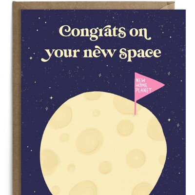 New Space | New Home Card | Housewarming Card | New House