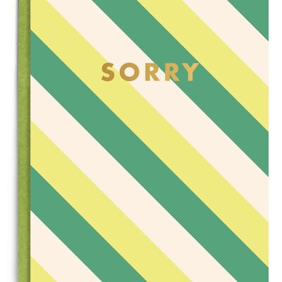 Sorry | Gold Foil | Apology Card
