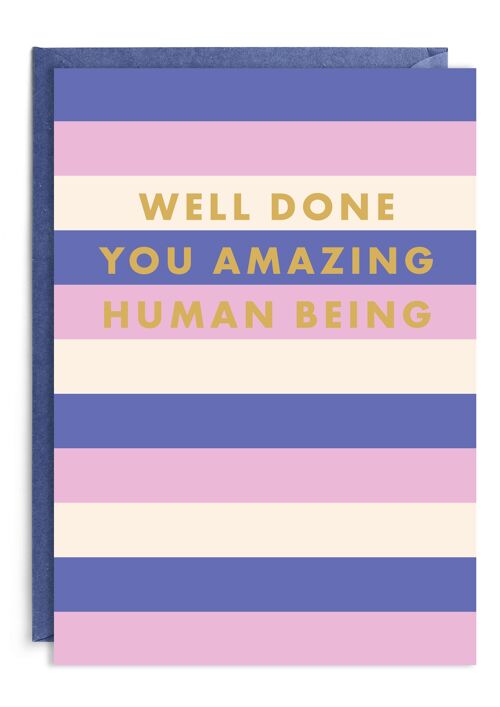 Well Done You | Gold Foil | Congratulations
