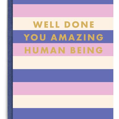 Well Done You | Gold Foil | Congratulations