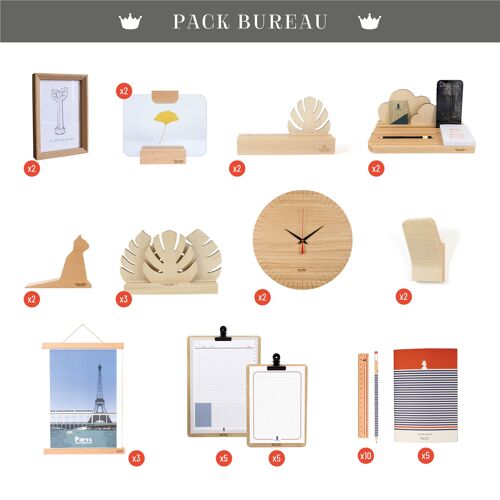 Pack découverte Bureau (made in France)
