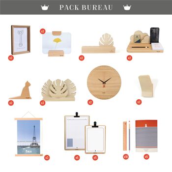 Pack découverte Bureau (made in France) 1