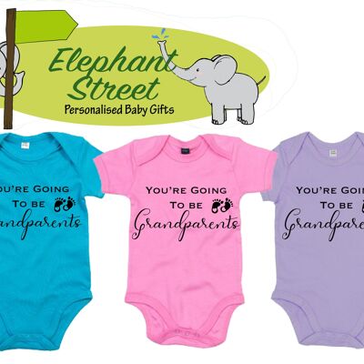 Your Going To Be Grandparents... Baby Vest