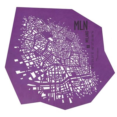 Milan| H 53 - W 49 | Limited Edition - Violet