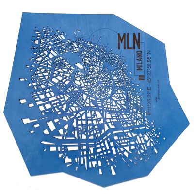 Milan | H 53 - L 49 | Édition Limitée - Bleu