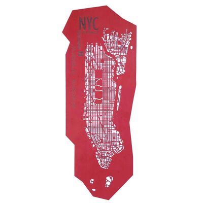 New York City | H 83,5 - W 31,5 | Limited edition - Red