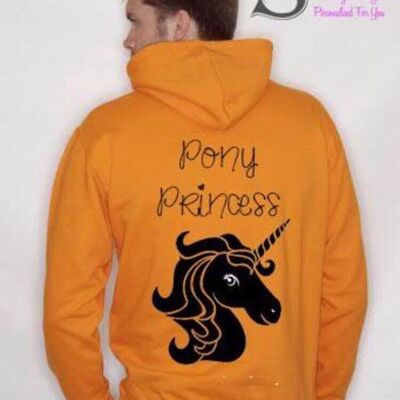 Pony Princess.. Slogan Hoodie