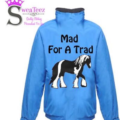 Mad For A Trad .... Adults Blouson Coat Black