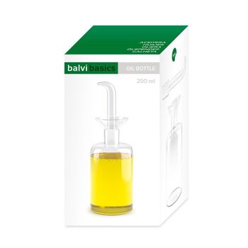 Oilcan, Basics, 250 ml, cylindrique, borosilicaté 2