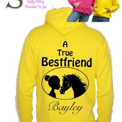 Kids A True Best friend Hoodie "01 02"