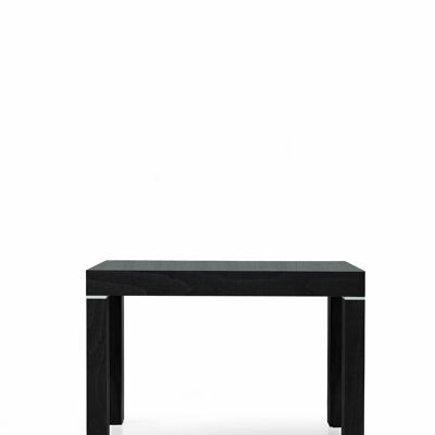 SORRENTO extendable brown weng√® console 110√ó50 cm - 110x300 cm