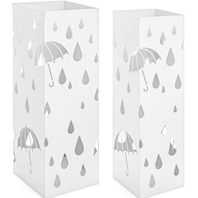 Set of 2 DRIZZLE rain umbrella stands