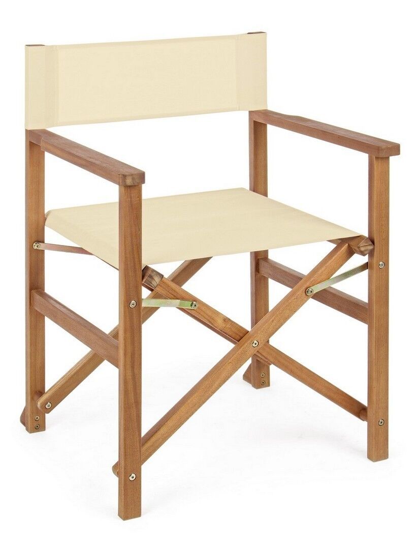 Set di 6 sedie regista NOEMI pieghevoli