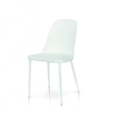Set of 2 VICTORIASTADT chairs with seat and polypropylene structure