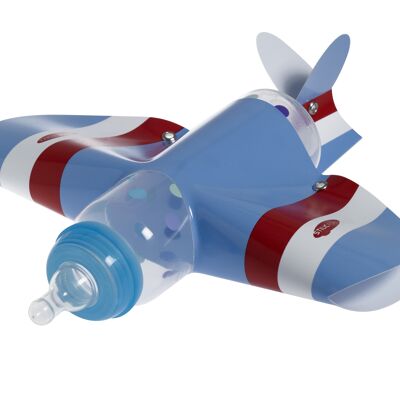 Bibronplane – Babyflaschenhalter in Flugzeugform