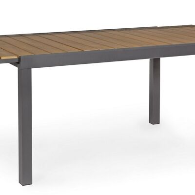 Mesa extensible ELIAS con patas antracita 140/200x90 cm